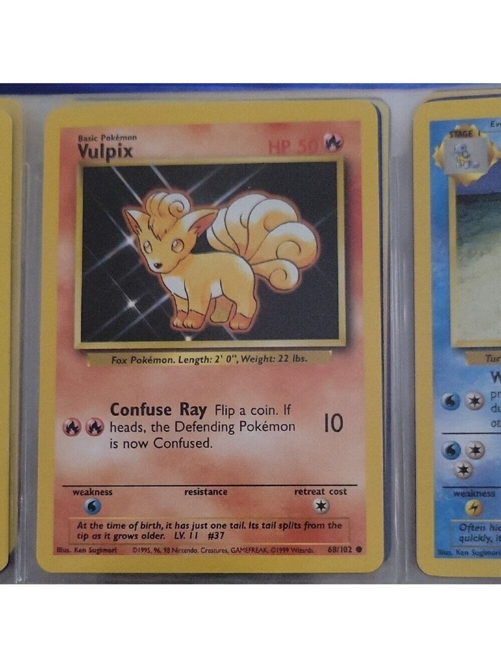 Pokemon Card Vulpix